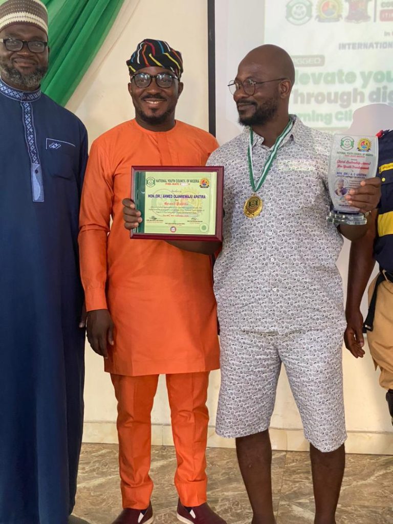 NYCN honours Apatira with global leadership award